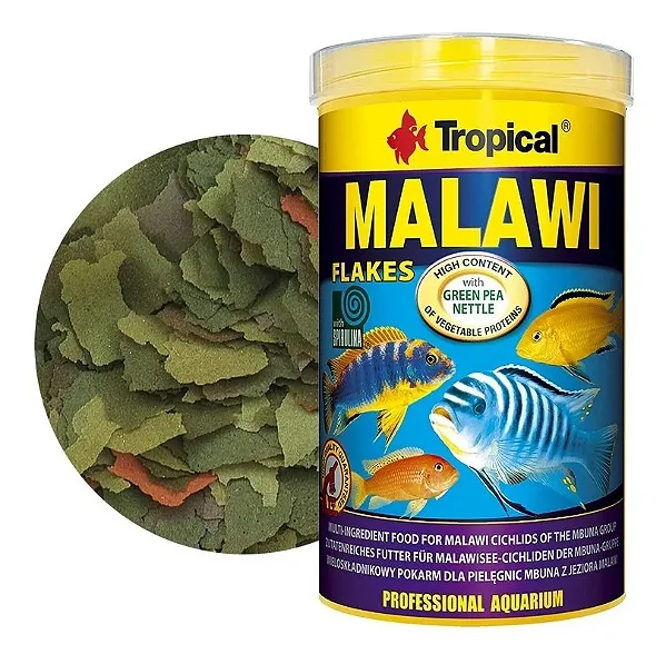 Ração Tropical Malawi - Pote 50g