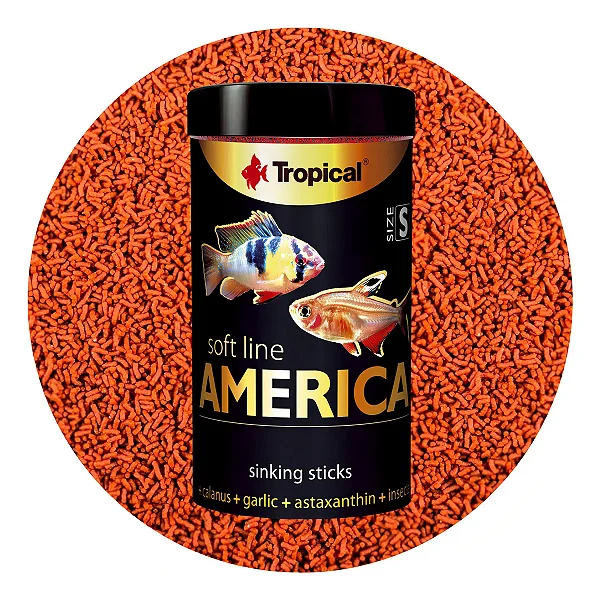 Ração Tropical Soft Line America Size 56g