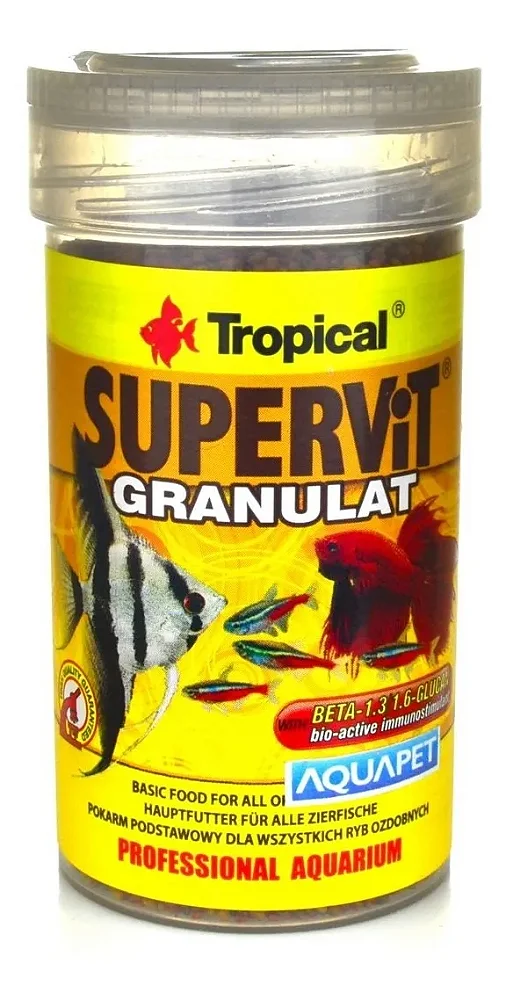 Ração Tropical Supervit Granulat 55g