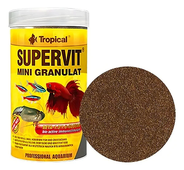 Ração Tropical Supervit Mini Granulat 65g