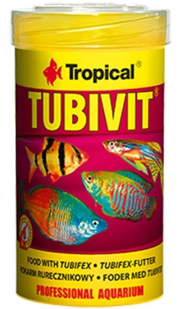 Ração Tropical Tubivit - pote 20g