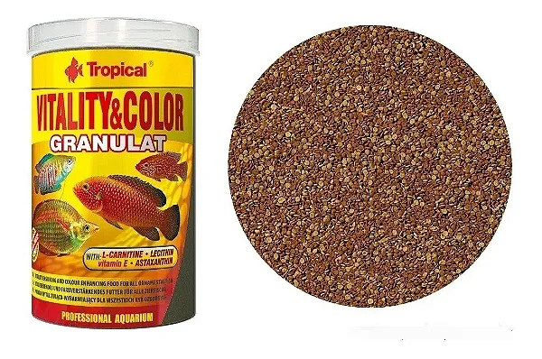 Ração Tropical Vitality & Color Granulat 138g