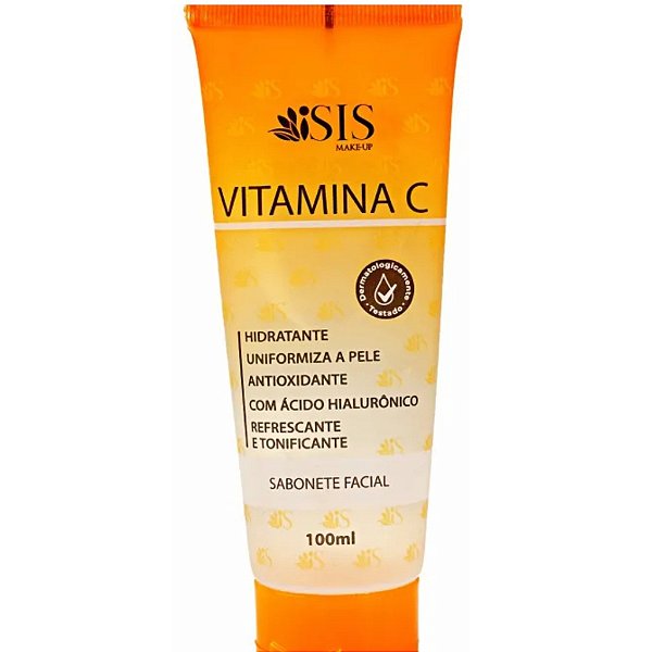 Sabonete  Facial Liquido Vitamina C -  Isis Makeup