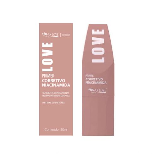 Primer Facial Corretivo Niacinamida - Max love