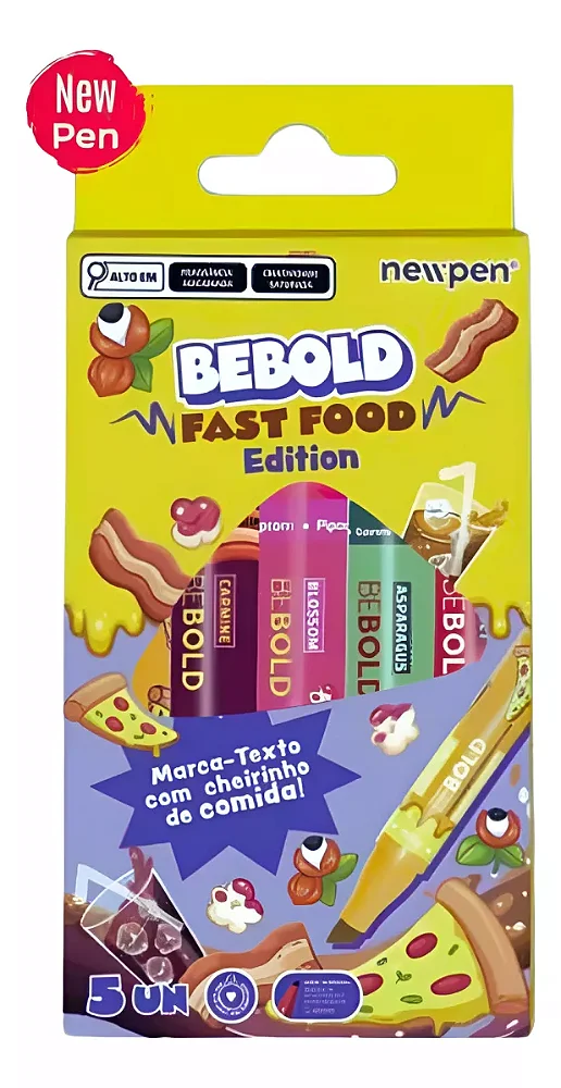 Marca texto Be Bold Food Edition Sortidos