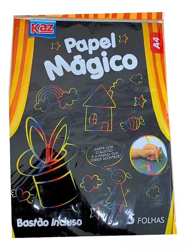 Papel Magico A4 Kazan - Pc 5 uni