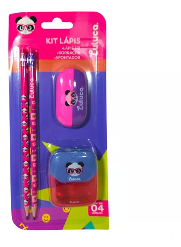 Kit Lápis Luluca - pc com 4 uni