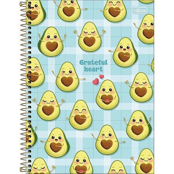 Caderno Espiral Universitário 10 Matérias Abacute 160 Folhas -  - Tilibra (Opc 3)