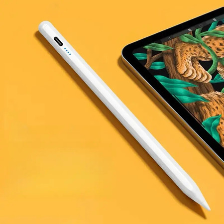 Caneta Stylus Touch Para Apple Pencil iPad Pro Air Profissional Universal Alta Precisão Branco