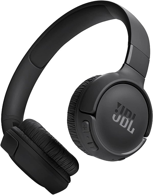 Fone de Ouvido Sem Fio JBL Tune 520BT, Bluetooth, com Microfone, Preto - JBLT520BTBLK