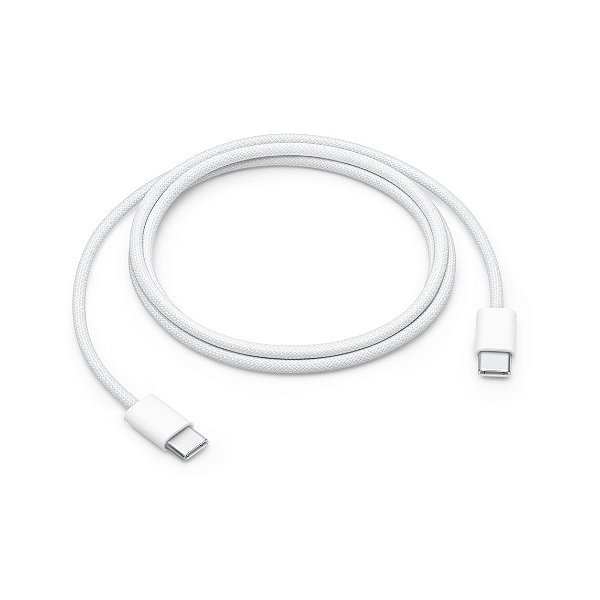 Apple Cabo para recarga de 60W com conector USB-C (1m) para iPhone 15, iPhone 16 e iPhone 17 - Original + Nota fiscal e Garantia