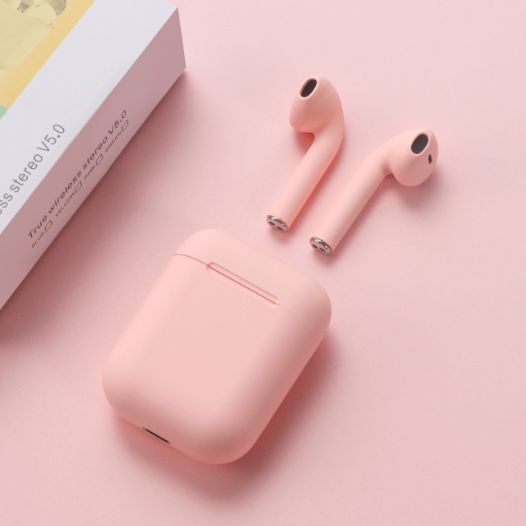 Fone de Ouvido Wireless inPods 12 TWS Bluetooth 5.0 para Iphone e Android - Pink