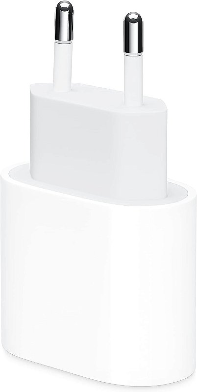 Apple Carregador iPhone USB-C 20W - MHJG3BZ/A Compatível com Iphone SE, 7, 8, X, 11, 12, 13, 14, Iphone 15, 15 Plus, 15