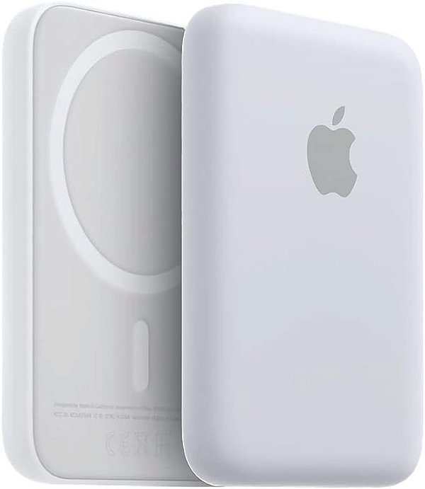 Apple Carregador Portátil Magsafe Por Indução Sem Fio para iPhone 12, iPhone 13, iPhone 14, Iphone 15, 15 Plus, 15 Pro e