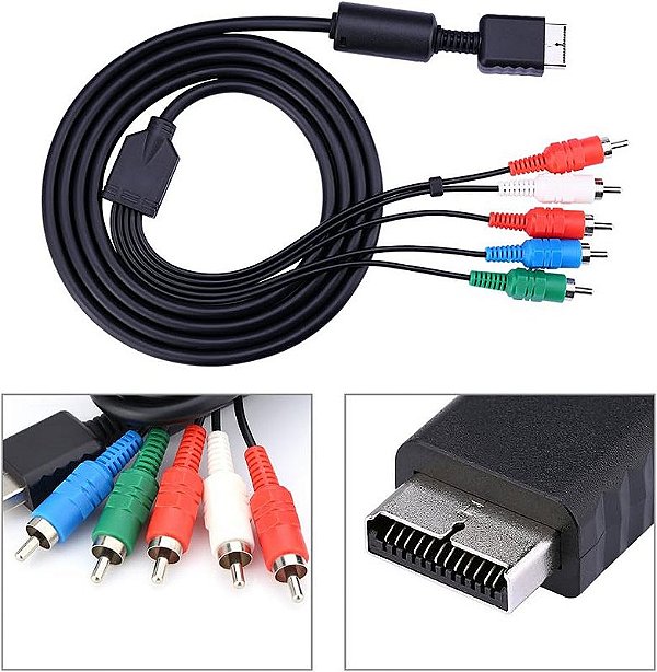 Cabo para Ps3 Playstation 3 Áudio e Vídeo RCA It Blue LE-1018