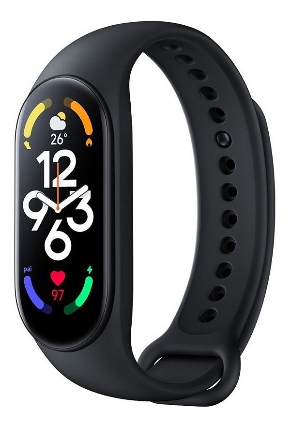 Xiaomi Smart Band 7 Original – Pulseira Inteligente com Monitor Cardíaco, Oxigênio no Sangue (SpO₂) e Tela AMOLED