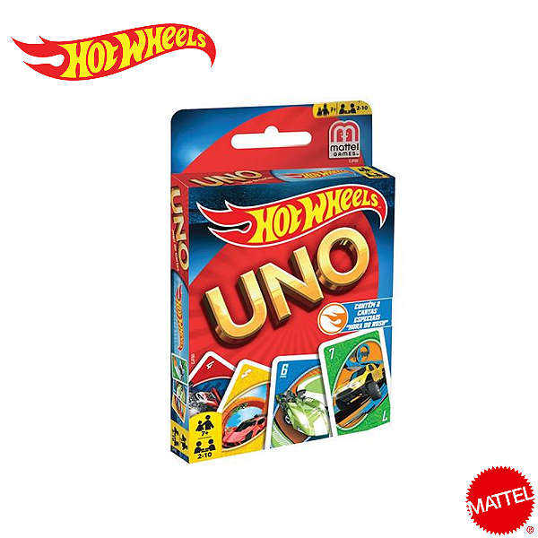 Uno Hotwwhels - Mattel - Original (Estoque Antigo)