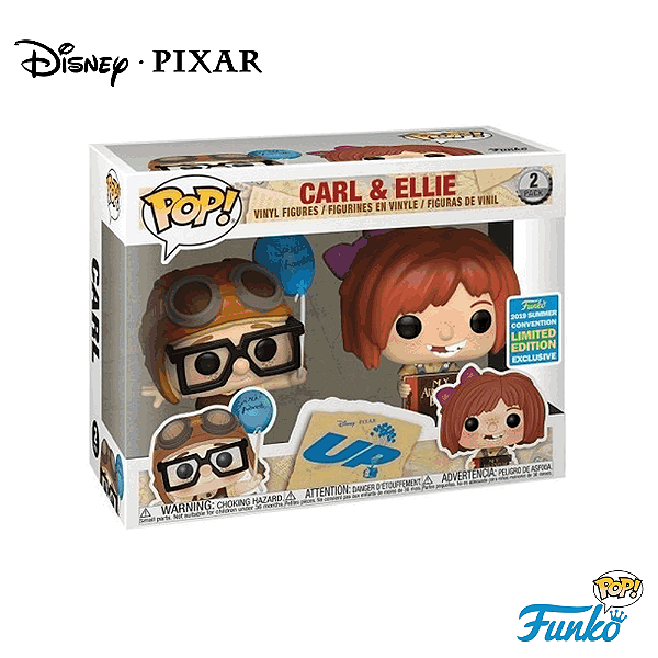 Funko Pop! Carl & Ellie - Vaulted - Edição Limitada