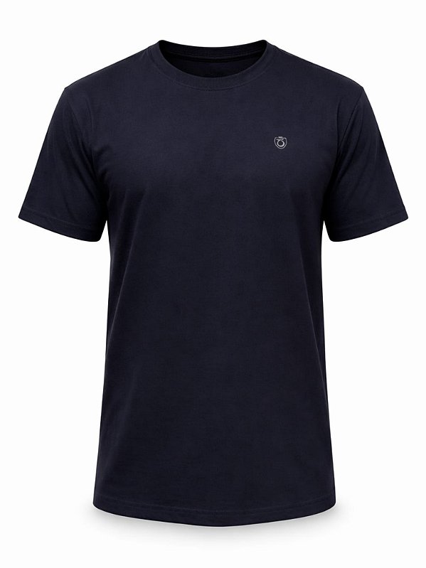 Camiseta Azul Marinho Long Wang