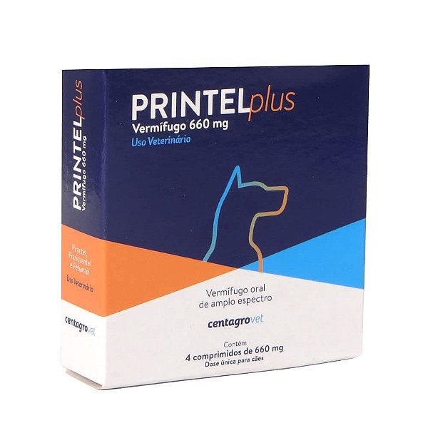 PRINTEL PLUS 660MG- DOSE UNICA