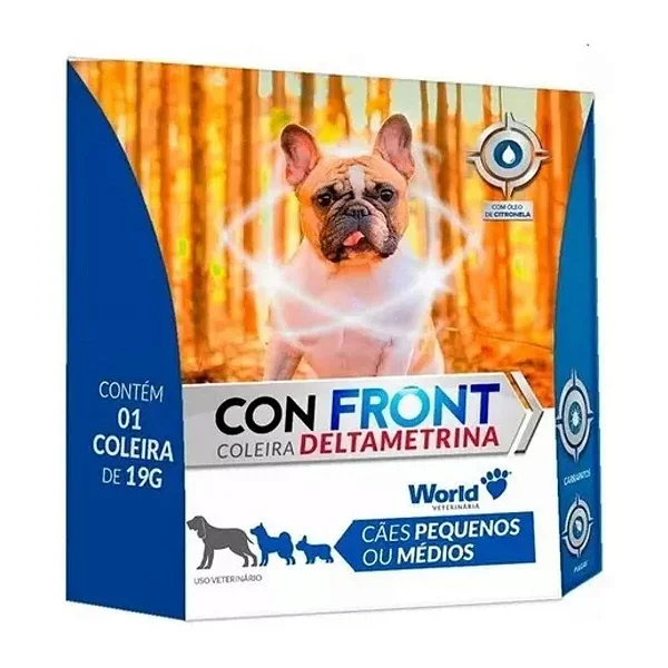 CON FRONT COLEIRA DELTAMETRINA