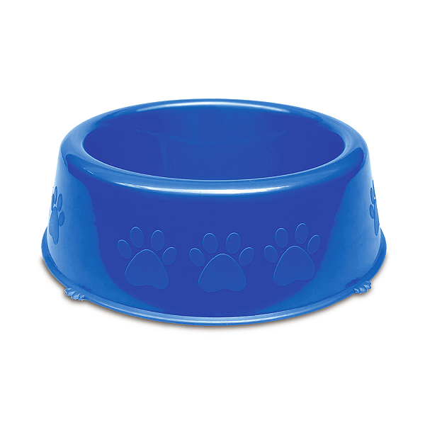 COMEDOURO PEROLIZADO LUXO 1100ML