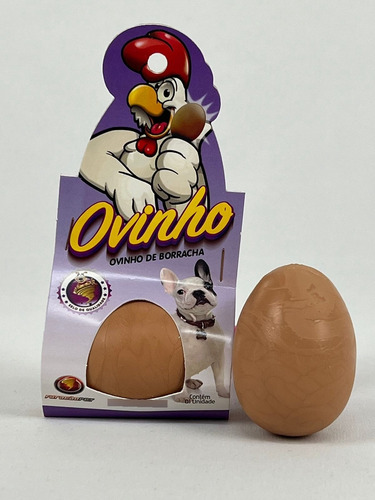 OVINHO DE BORRACHA PARA CÃES