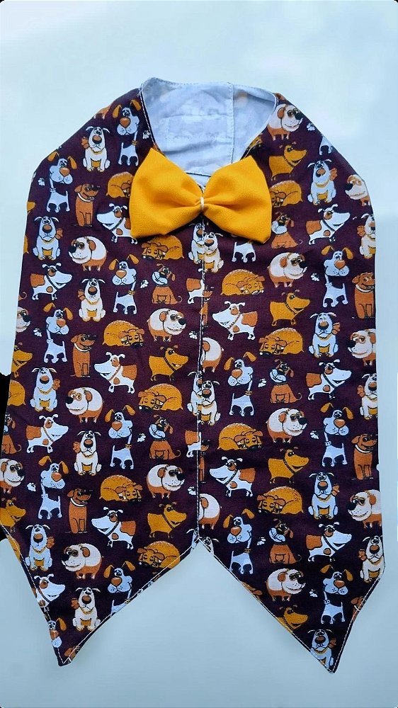 COLETE ESTAMPA DOG