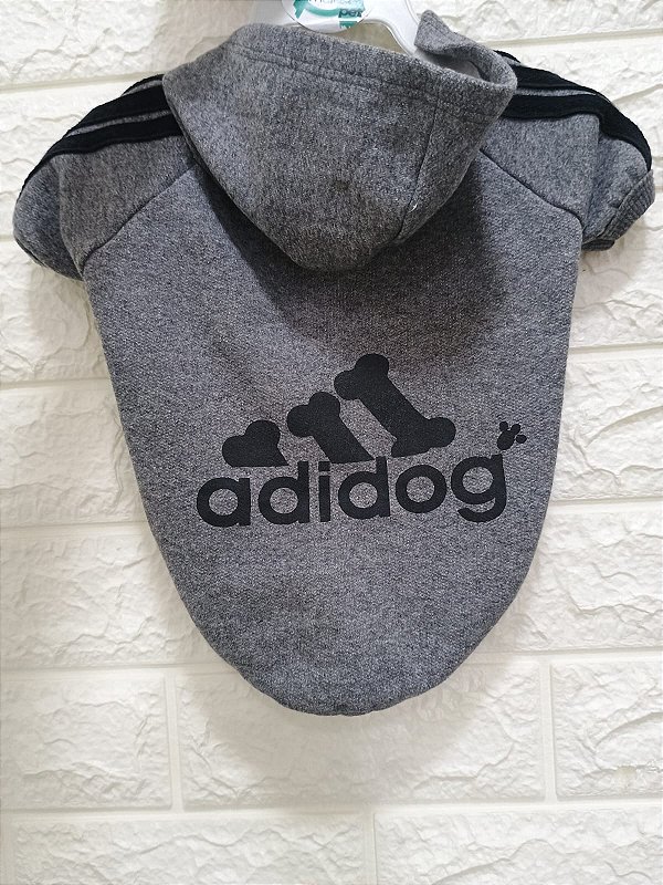 MOLETON ADIDOG CINZA