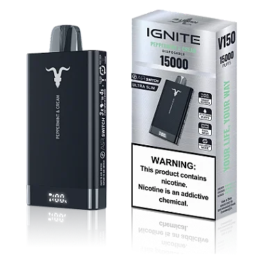 Ignite 15.000 Puffs Peppermint Cream (V150)