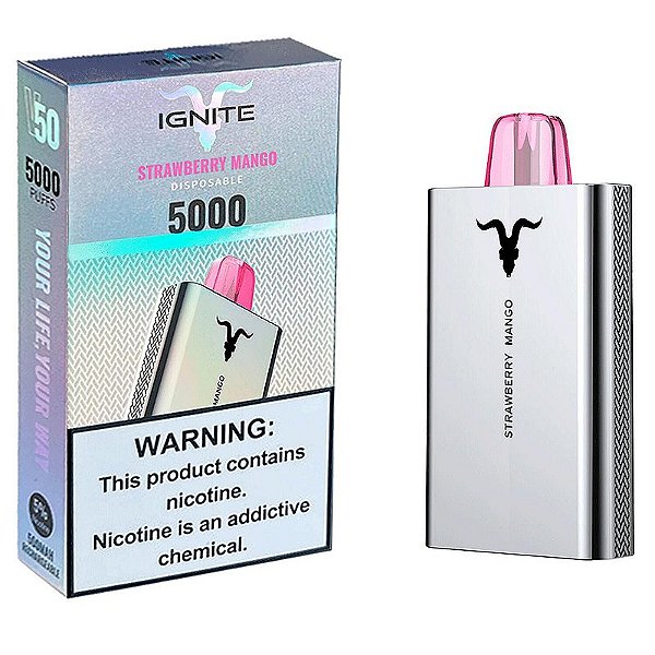 Ignite 5000 Puffs Strawberry Mango (V50)