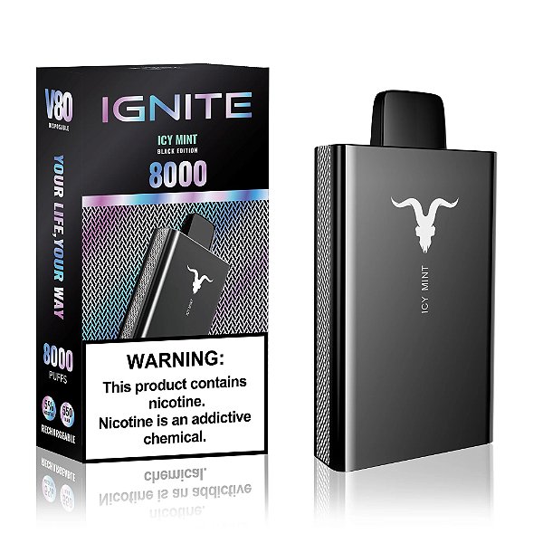 Ignite 8000 Puffs Icy Mint (V80)