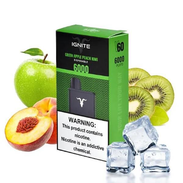 Ignite V60 Green Apple Peach Kiwi