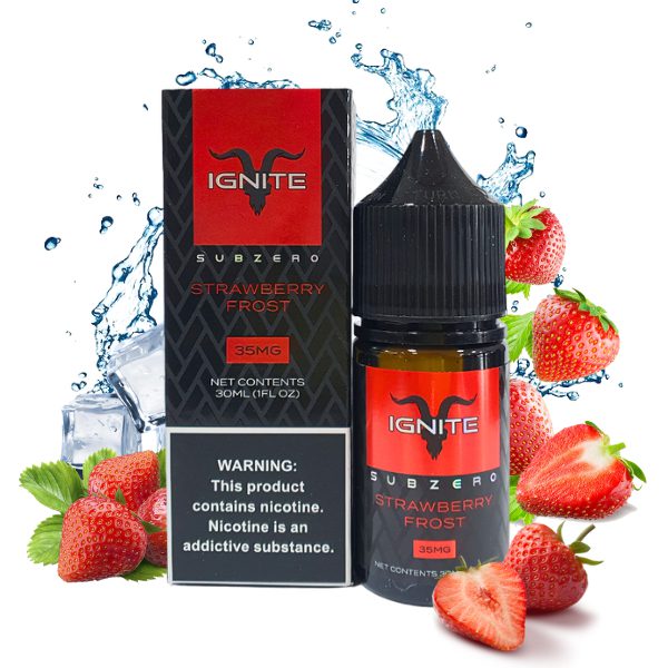 Salt Ignite Strawberry Frost 30ml 35mg