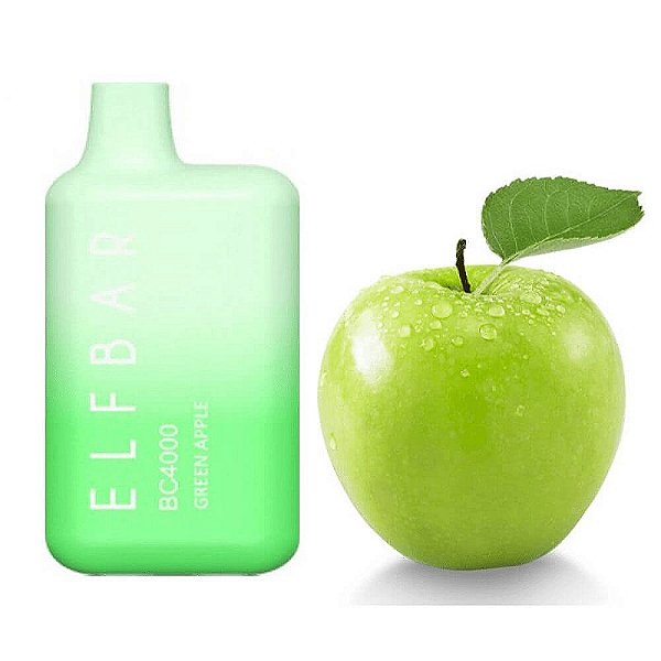 Elfbar BC4000 puffs Green Apple