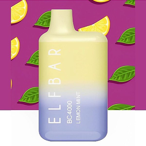 Elfbar BC4000 Puffs Lemon Mint