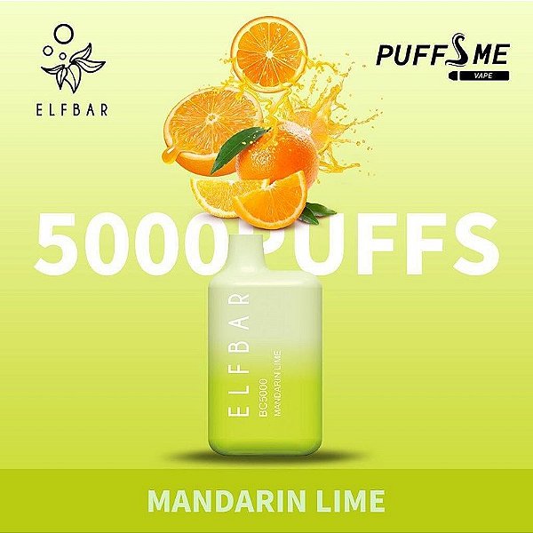 Elfbar BC5000 Mandarim Lime