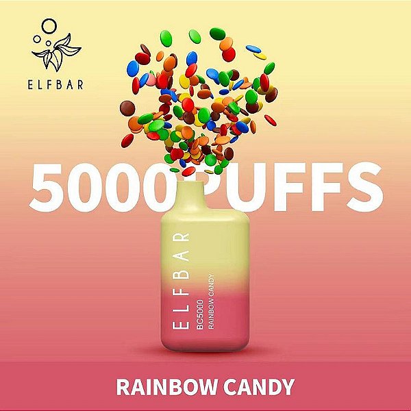 Elfbar BC5000 Puffs Rainbow Candy
