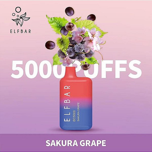 Elfbar BC5000 Sakura Grape