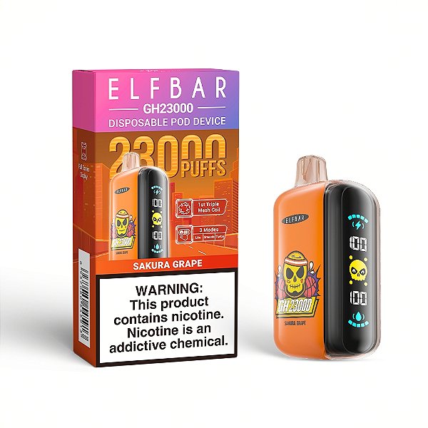 Elfbar GH23.000 Puffs - Sakura Grape