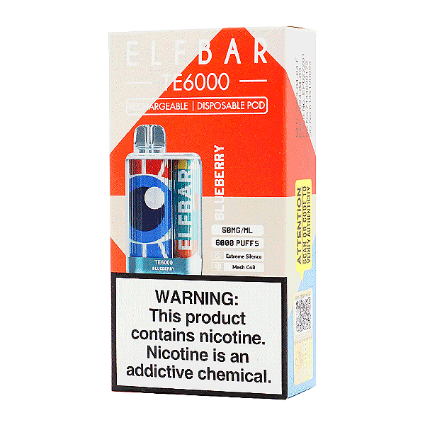 Elfbar TE6000 Puffs Blueberry