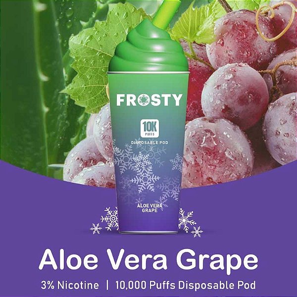 Frosty 10k Aloe Grape