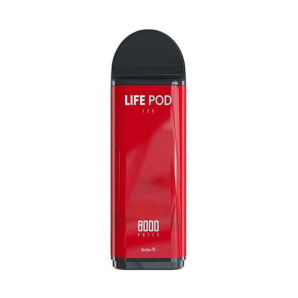 Life Pod Red Orange Refil 8.000 Puffs