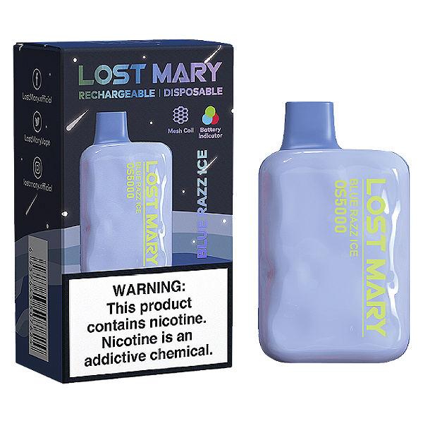 Lost Mary 5000 Blue Razz Ice