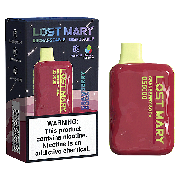Lost Mary 5000 Cranberry Soda