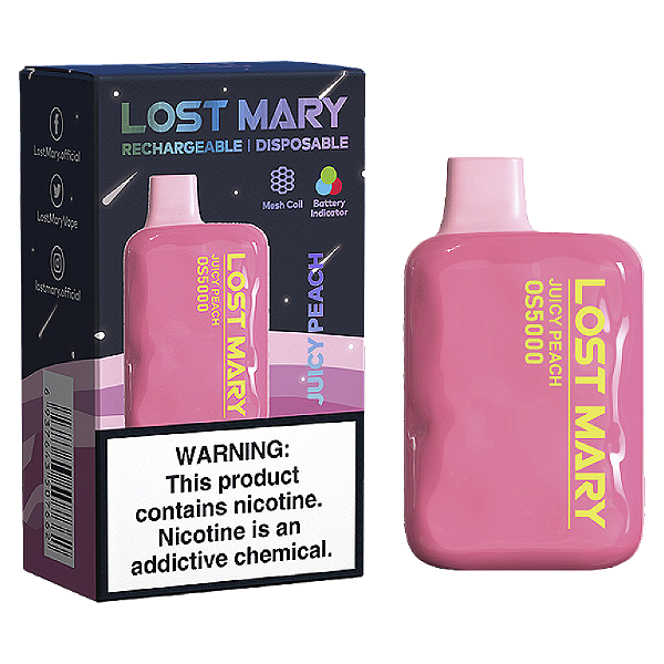 Lost Mary 5000 Juice Peach
