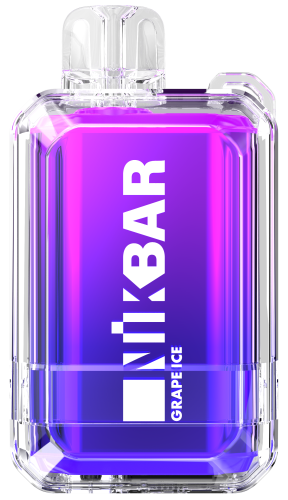 Nikbar 12000 Puffs Grape Ice