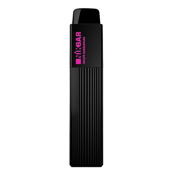 Nikbar 2500 puffs Grape Bubble Gum