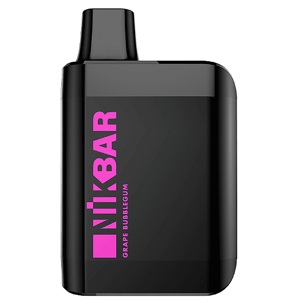 Nikbar 4000 puffs Grape Bubble Gum