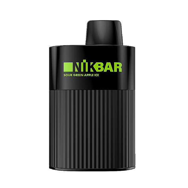 Nikbar 6000 Puffs Sour Green Apple Ice